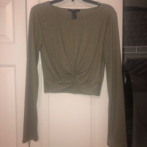 Twist Front Crop Top